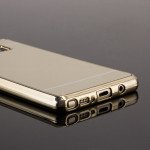 Wholesale Galaxy Note FE / Note Fan Edition / Note 7 Mirror Shiny Hybrid Case (Silver)